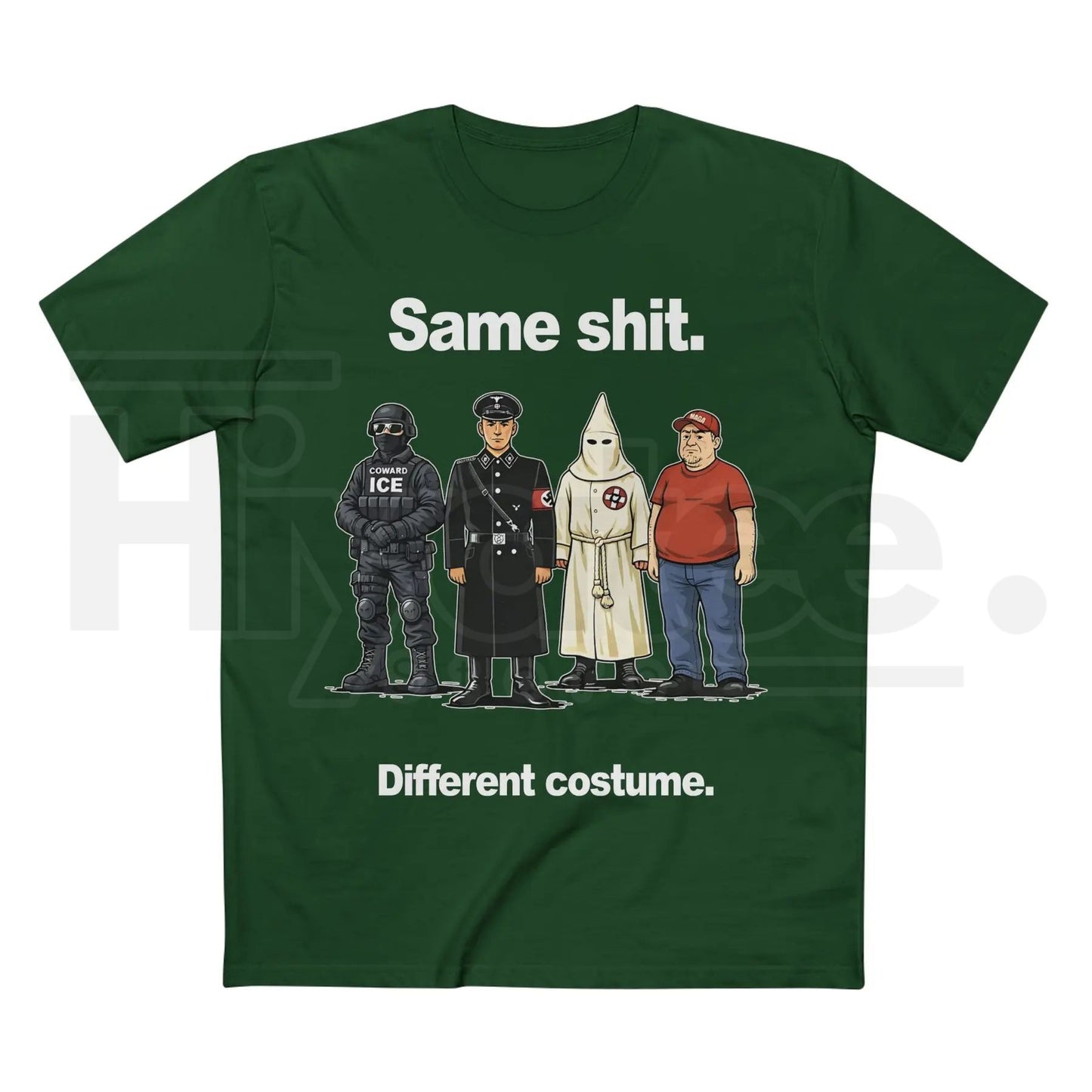 "Same Shit Different Costume" Anti-Trump Political T-Shirt – Funny Protest Graphic Tee