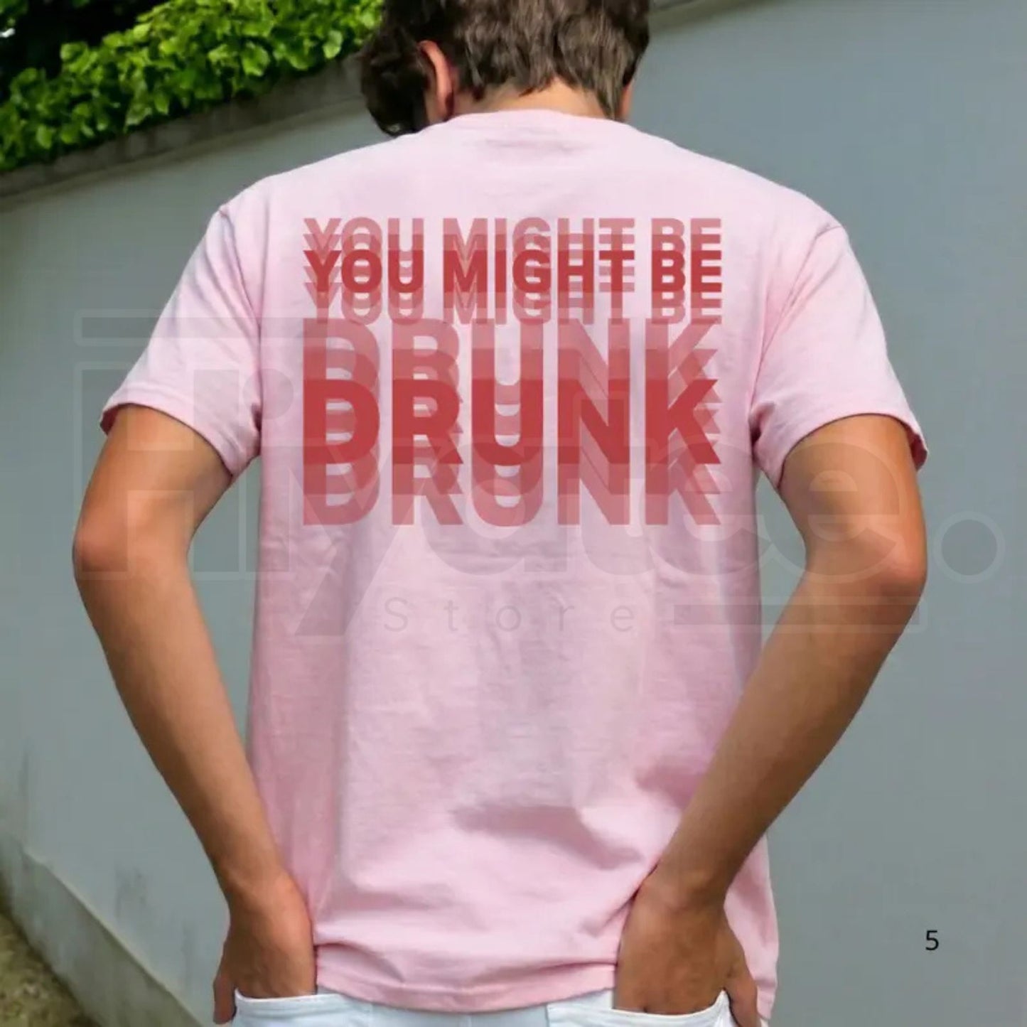 "You Might Be Drunk" – Funny Ironic Streetwear Graphic Top