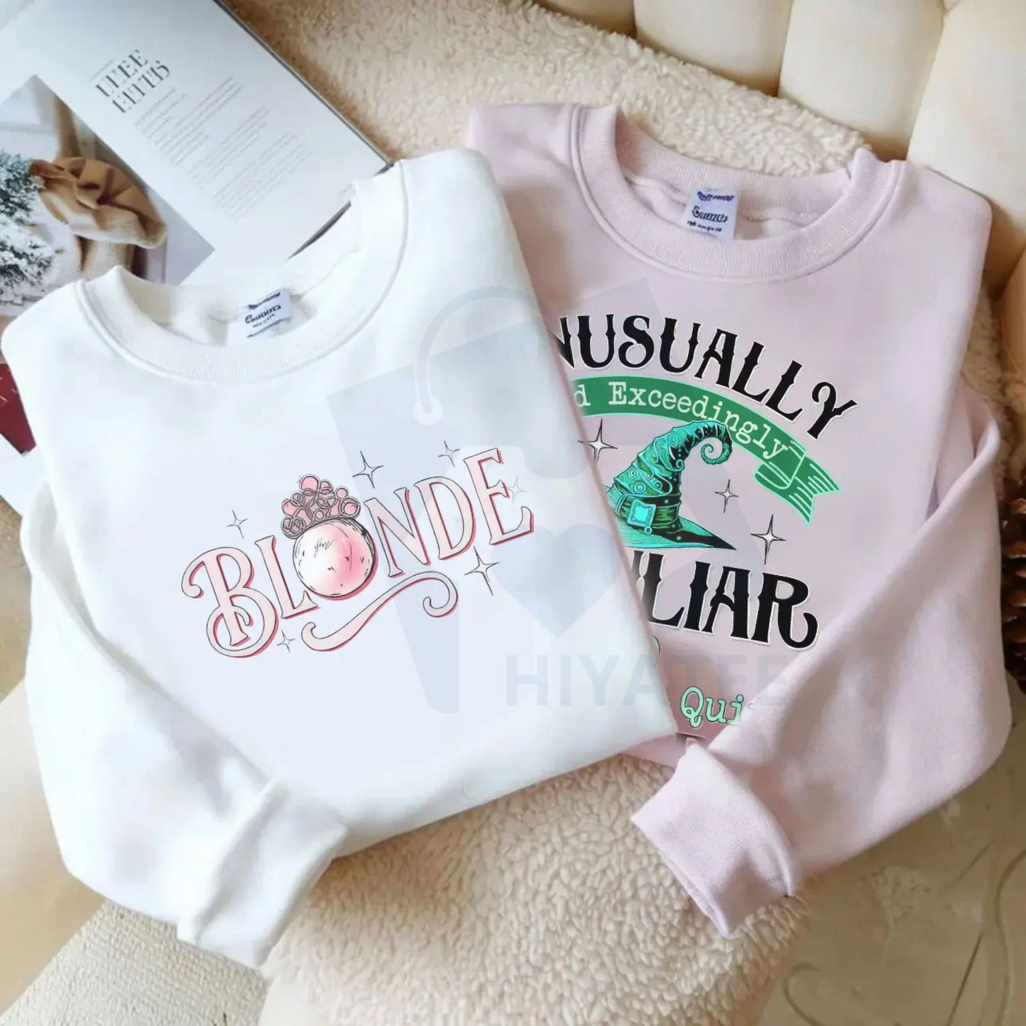 Wicked "Exceedingly Peculiar" Matching Sweatshirt Set
