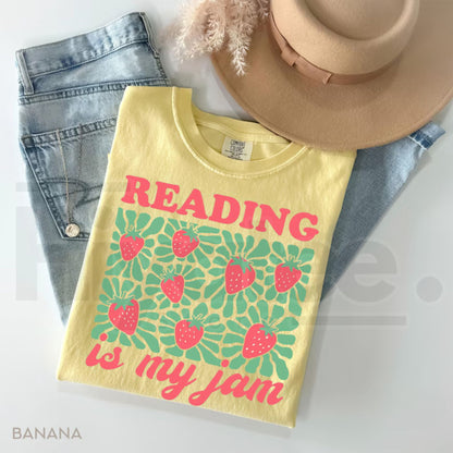 Comfort Colors Bookish Shirt Banned Books Reading Graphic Tee Gift for Readers