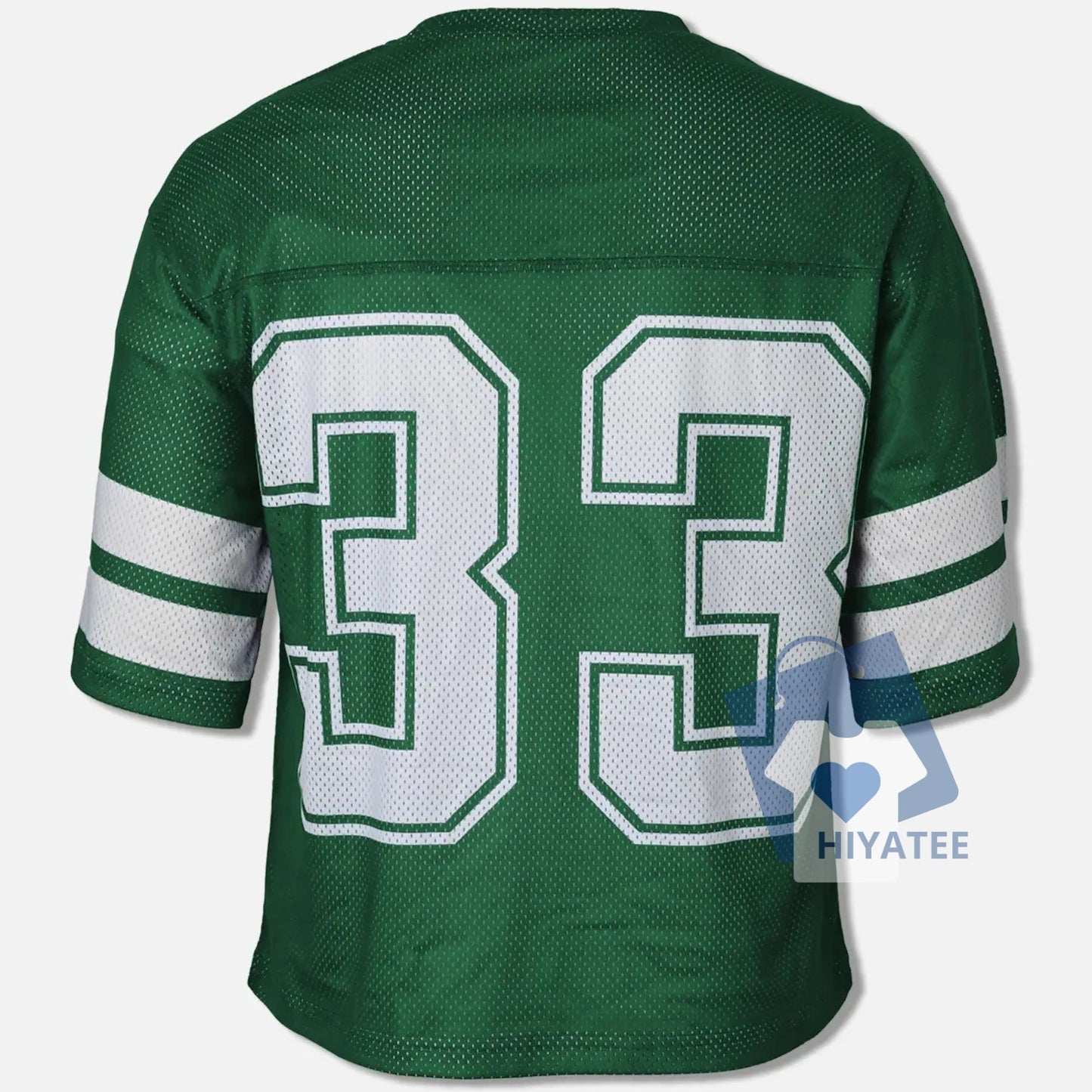 Mesh Number Jersey Shirt – Streetwear Crew Neck Short Sleeve Tee