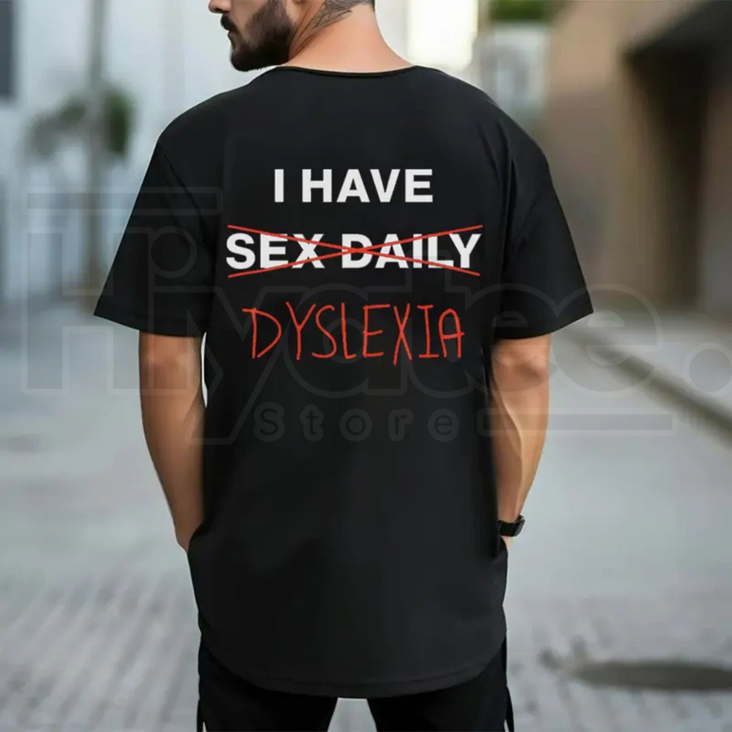 Comfort Colors I Have Dyslexia Graphic Shirt – Trendy Soft-Washed Ring-Spun Cotton Printed Tee