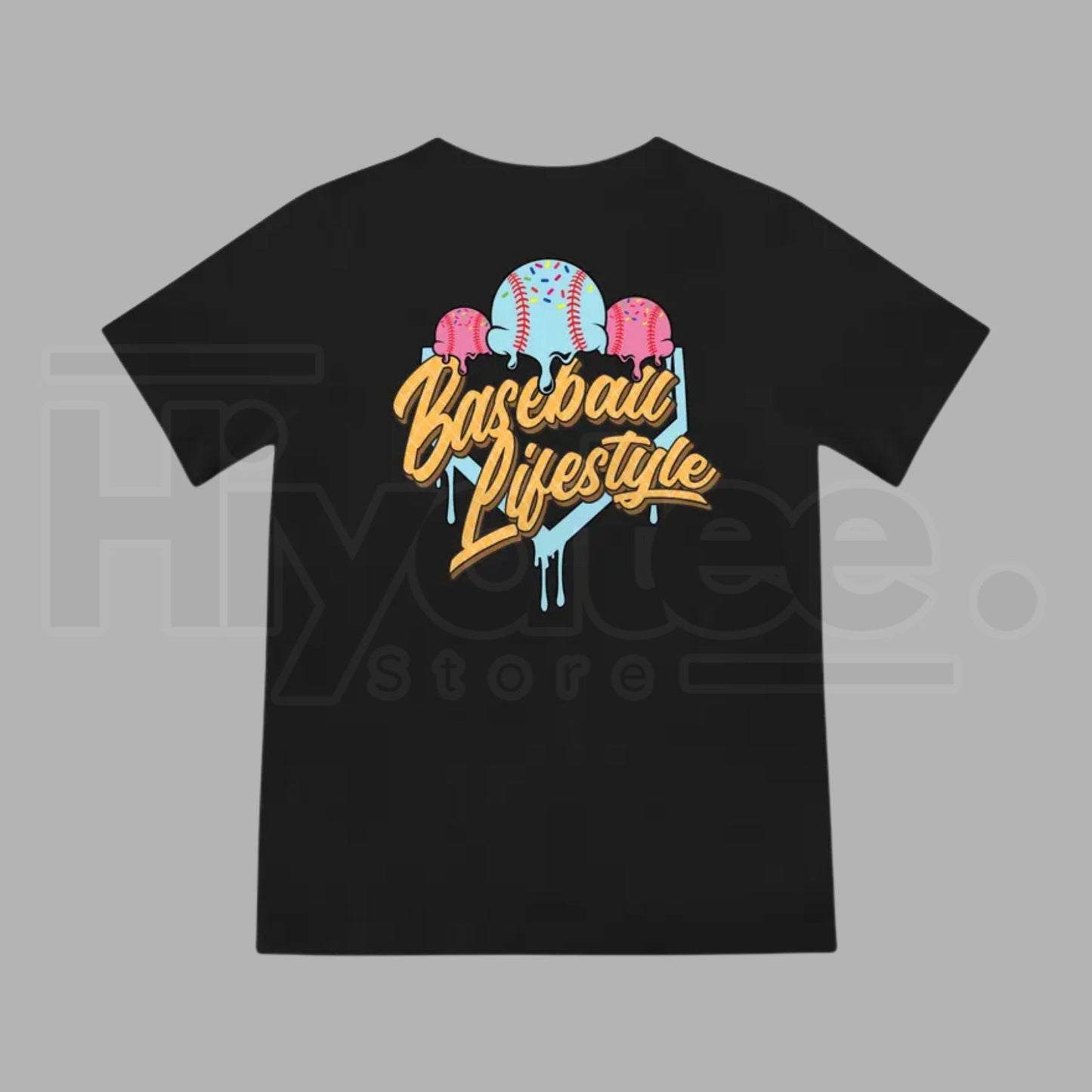 "Cotton Candy Dream" – Sweet Ice Cream Graphic Lightweight Youth Tee