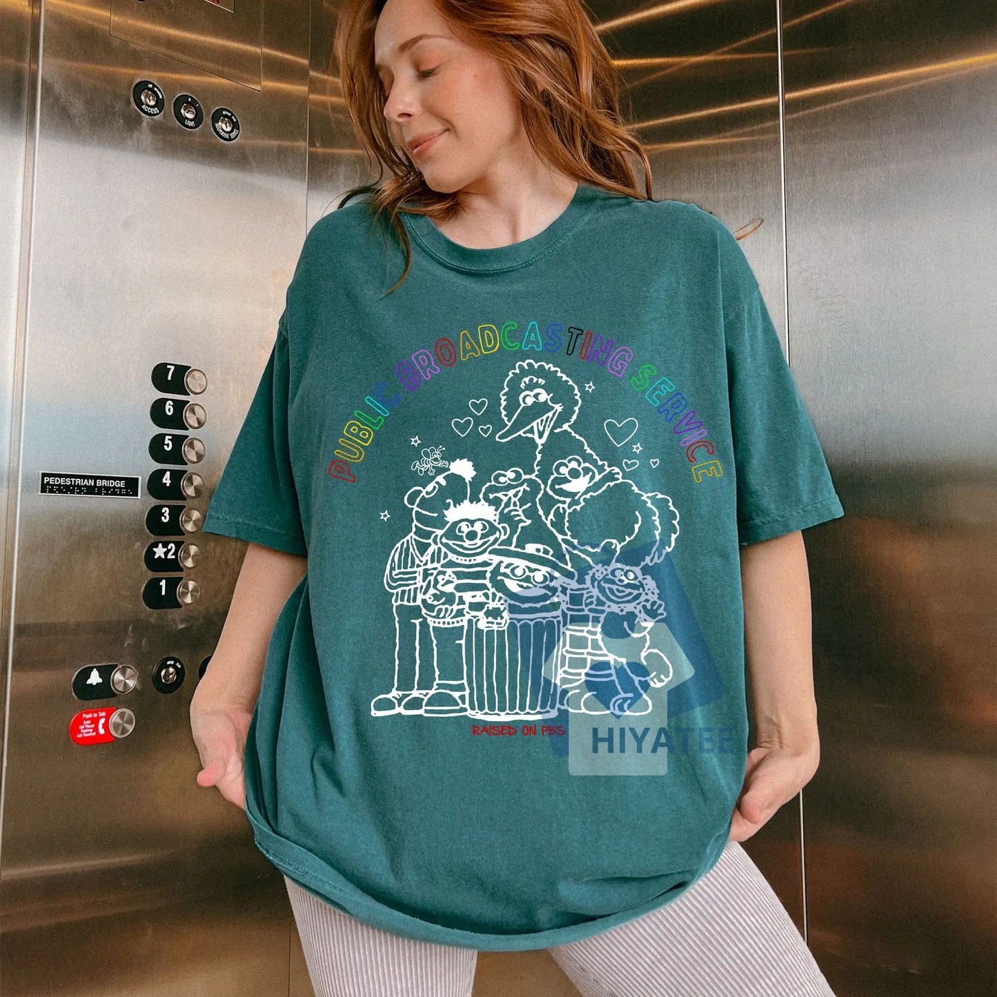 Public Broadcasting Service T-Shirt – 70s 80s Retro PBS Logo Tee, Classic TV Fan Shirt, Save PBS Protest Tee, Vintage Nostalgia Unisex Top