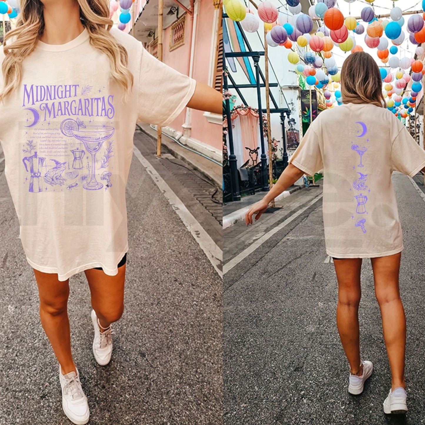 Comfort Colors 2-Sided Midnight Margaritas Shirt