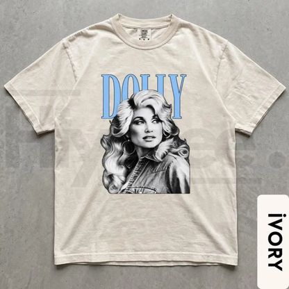 Dolly Parton Memorial Shirt Vintage Country Music Tribute Tee Retro Graphic T-Shirt