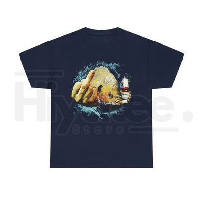 "Dope Bluegill" – Funny Middle Finger Fishing Graphic Top