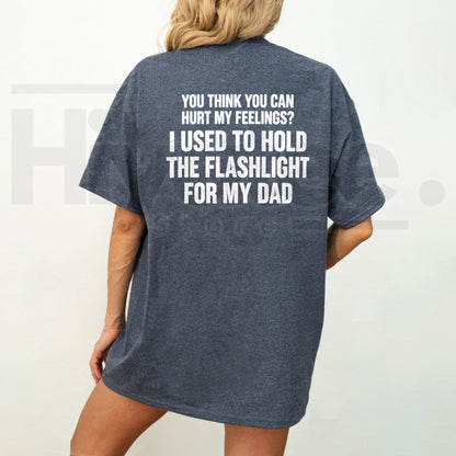 Dad’s Flashlight Helper T-Shirt – Funny Nostalgic Tee