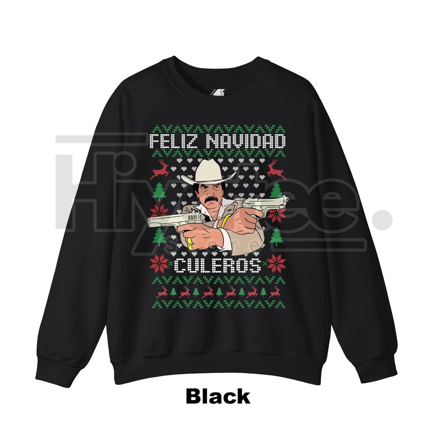 Beto El Mero León del Corrido Quintanilla Ugly Christmas Sweater: Funny Navidad Ugly Christmas Jumper, Mexican Music Fan Gift
