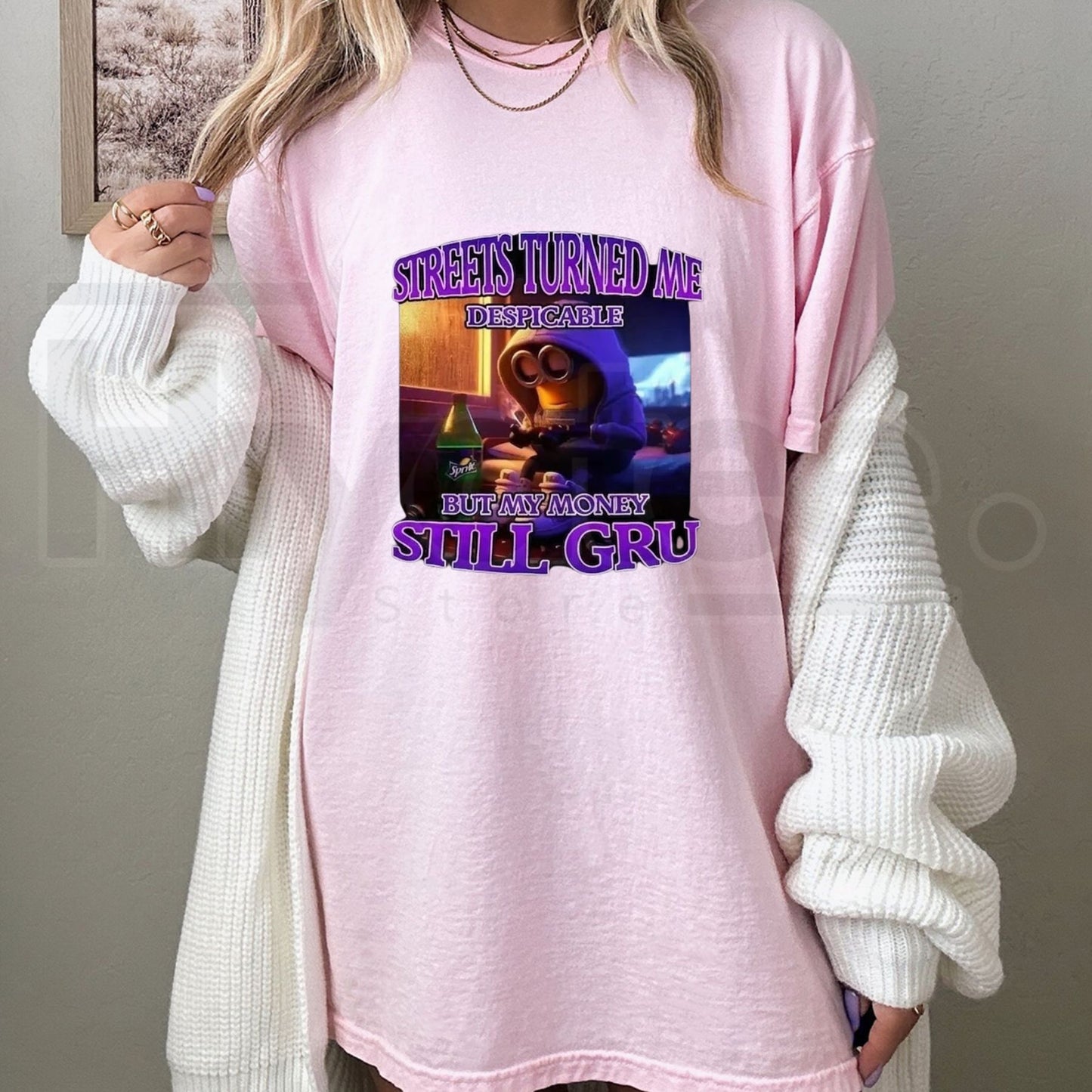 "Streets Made Me Despicable" – Funny Minion Humor Graphic Top