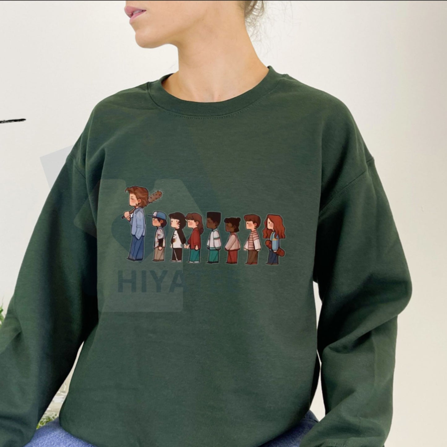 Stranger Steve and Seven Dwarfs Sweatshirt: Stranger Things Movie Pullover, Funny Holiday Mashup, Xmas Gift For Men