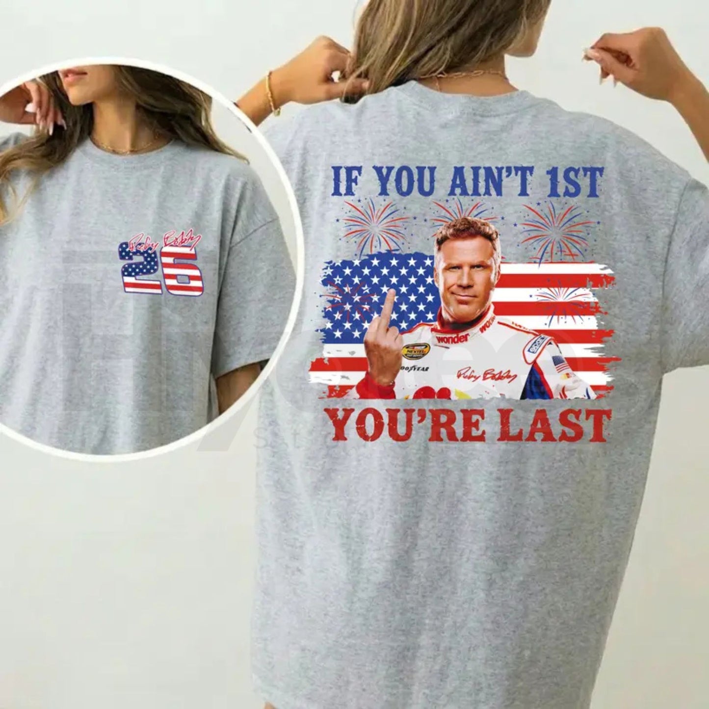 Shake And Bake 4th Of July T-Shirt – Funny Talladega Nights Patriotic Graphic Tee