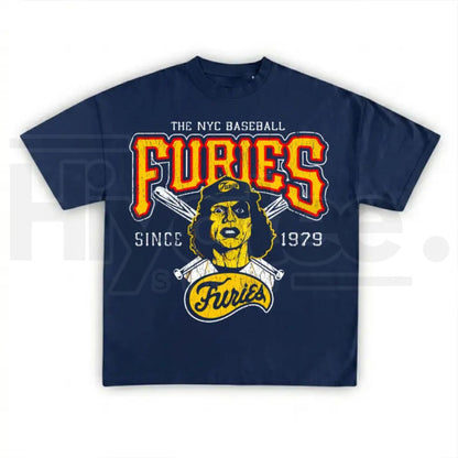 Furies NYC Baseball T-Shirt – Retro 1979 Vintage Graphic Tee