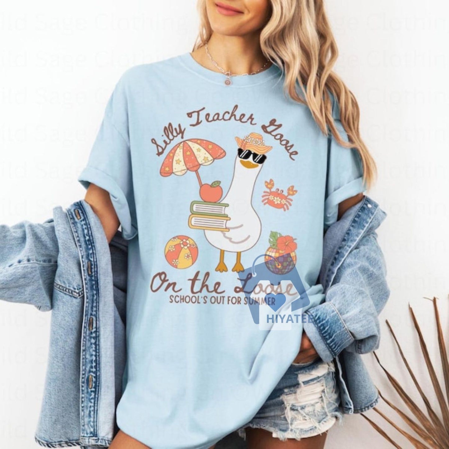 Last Day of School Teacher Shirt – Comfort Colors Funny Summer Tee