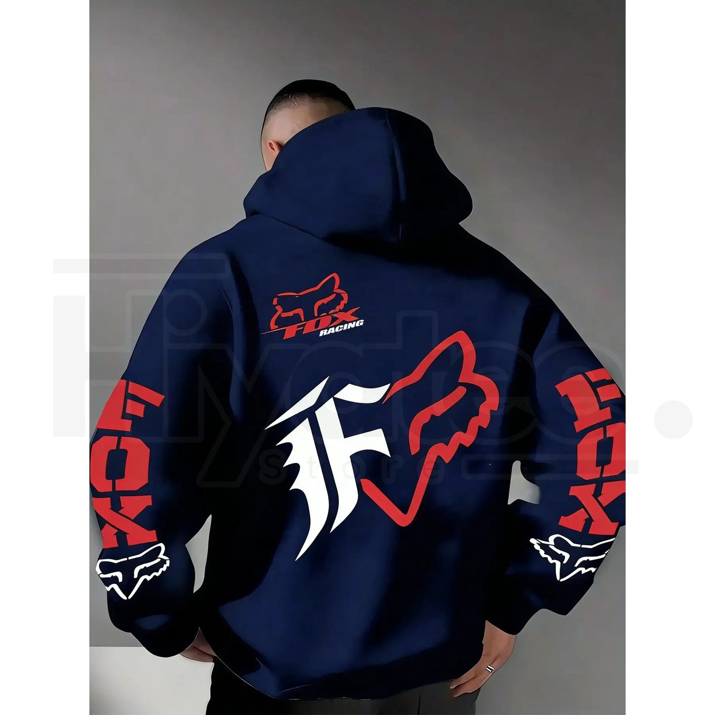 Sport-Themed Outdoor Lover’s Hoodie – Warm Breathable Cotton Blend, Loose Fit Fall & Winter Casual Pullover