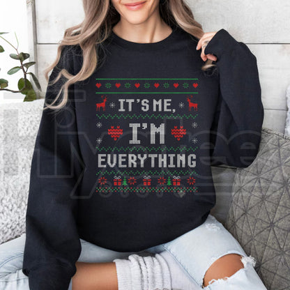 I Have Everything I Want For Christmas Couples Sweatshirt, Funny Matching Holiday Pullover