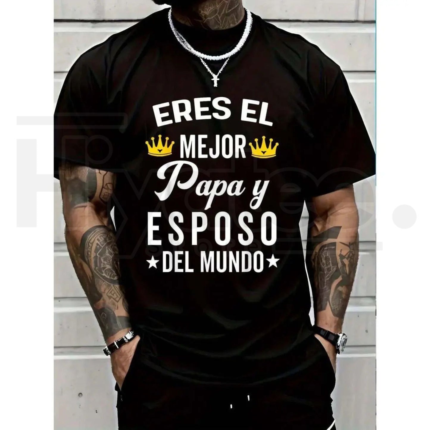Eres El Mejor Papa Spanish Graphic T-Shirt – Vintage Father's Day Gift for Dad
