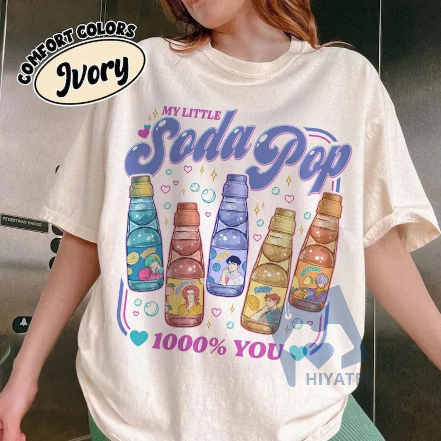 Saja Boys Soda Pop KPDH Shirt – Comfort Colors Kpop-Inspired Tee, Huntrix PIN & Jinu Movie Style Boy Band Merch