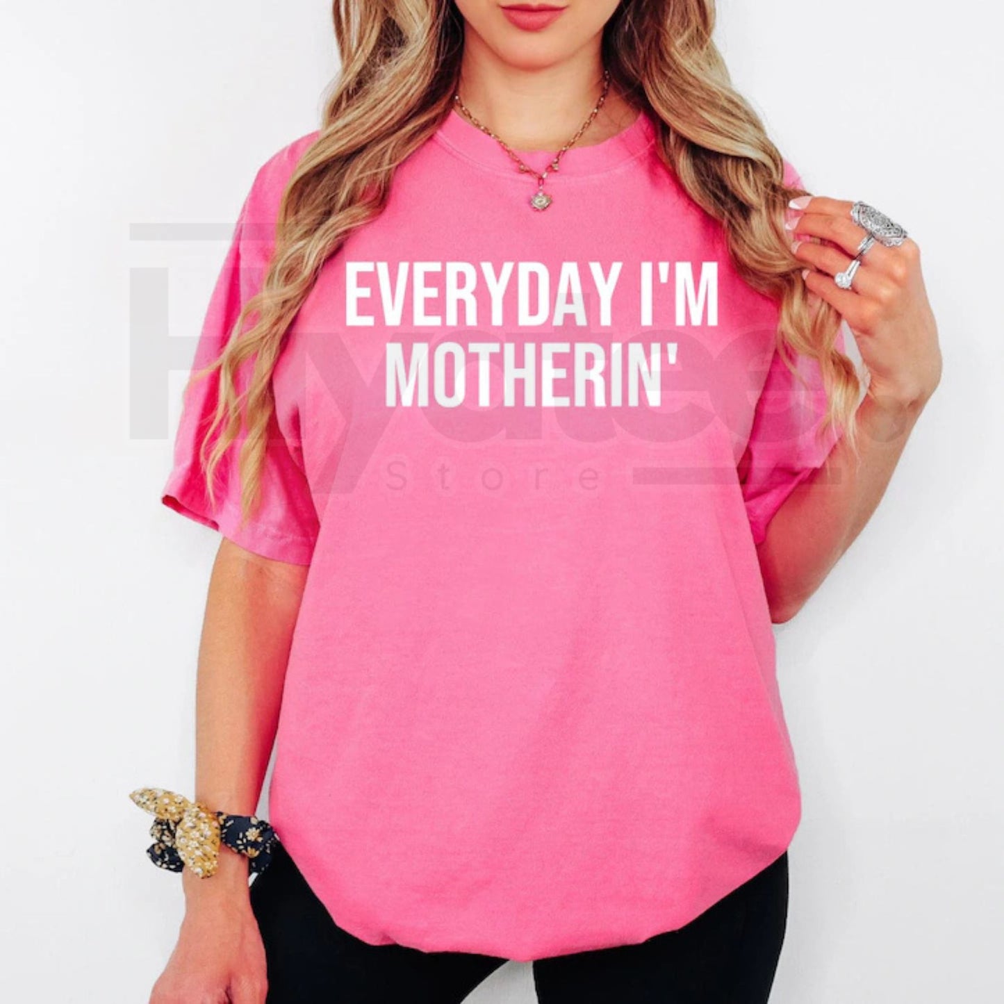 Comfort Colors® Everyday I'm Motherin' Shirt – Funny Mom Life & Trendy Motherhood Tee