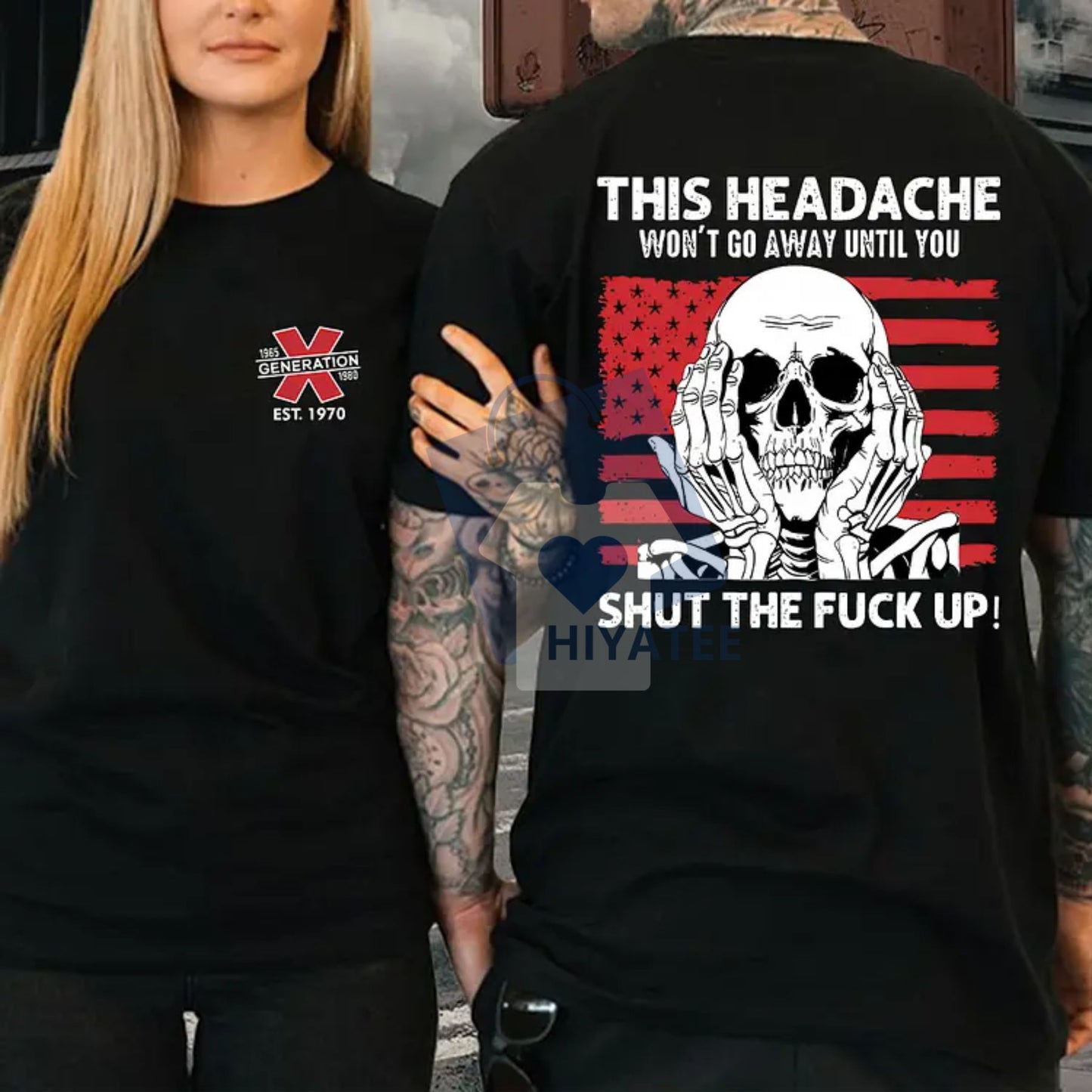 "This Headache Won't Go Away" T-Shirt – Funny Sarcastic Tee, Relatable Humor Shirt