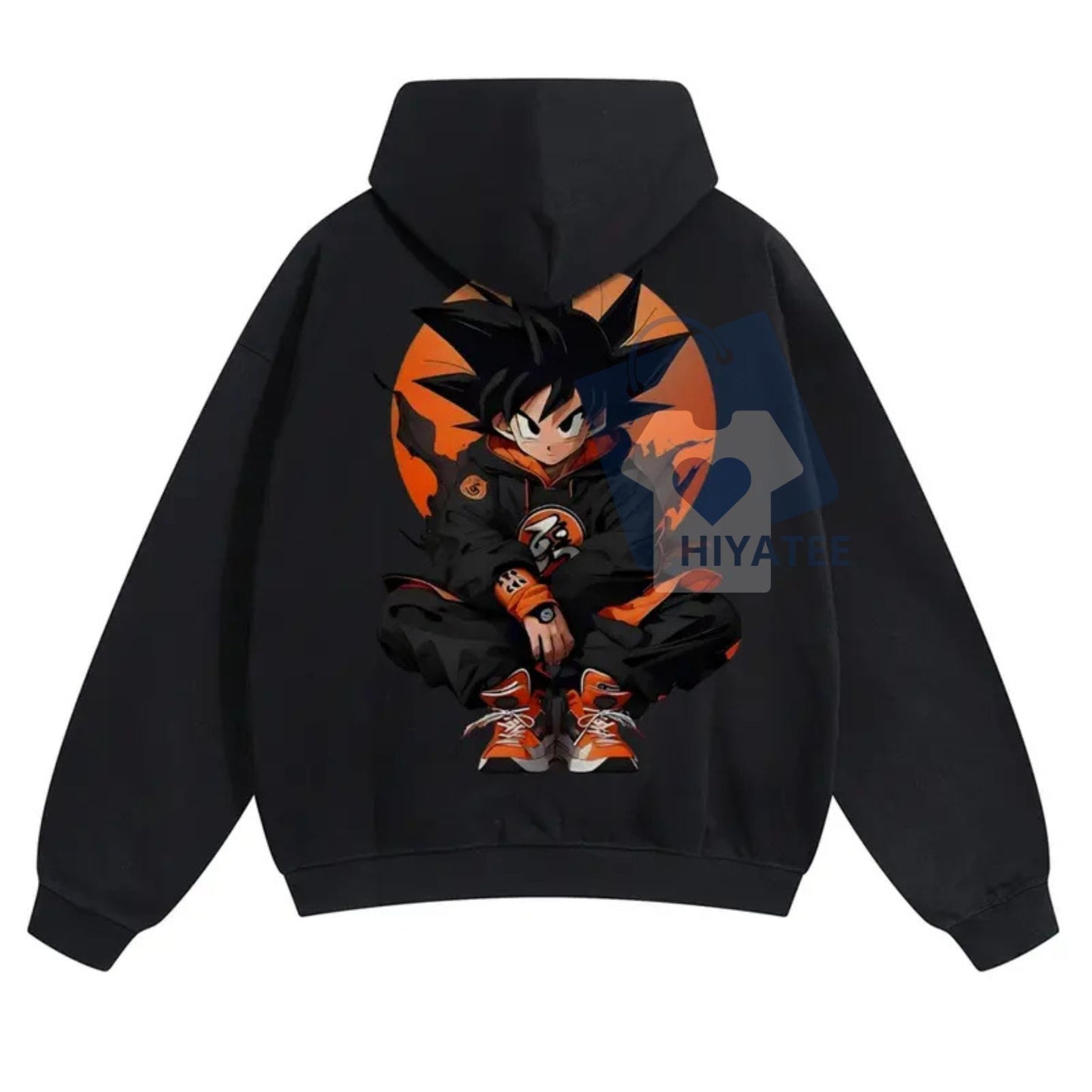 Dragon Ball Z "DBZ" Viral Graphic Hoodie – Unisex 90s Retro Anime Pullover, Funny Cartoon Streetwear, Cozy Fleece Gift for Him