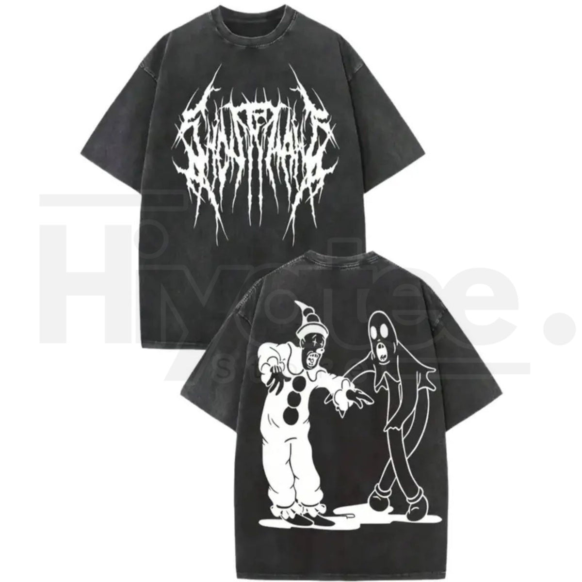 Ghostemane Spooky Halloween Graphic Washed Tee
