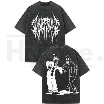 Ghostemane Spooky Halloween Graphic Washed Tee
