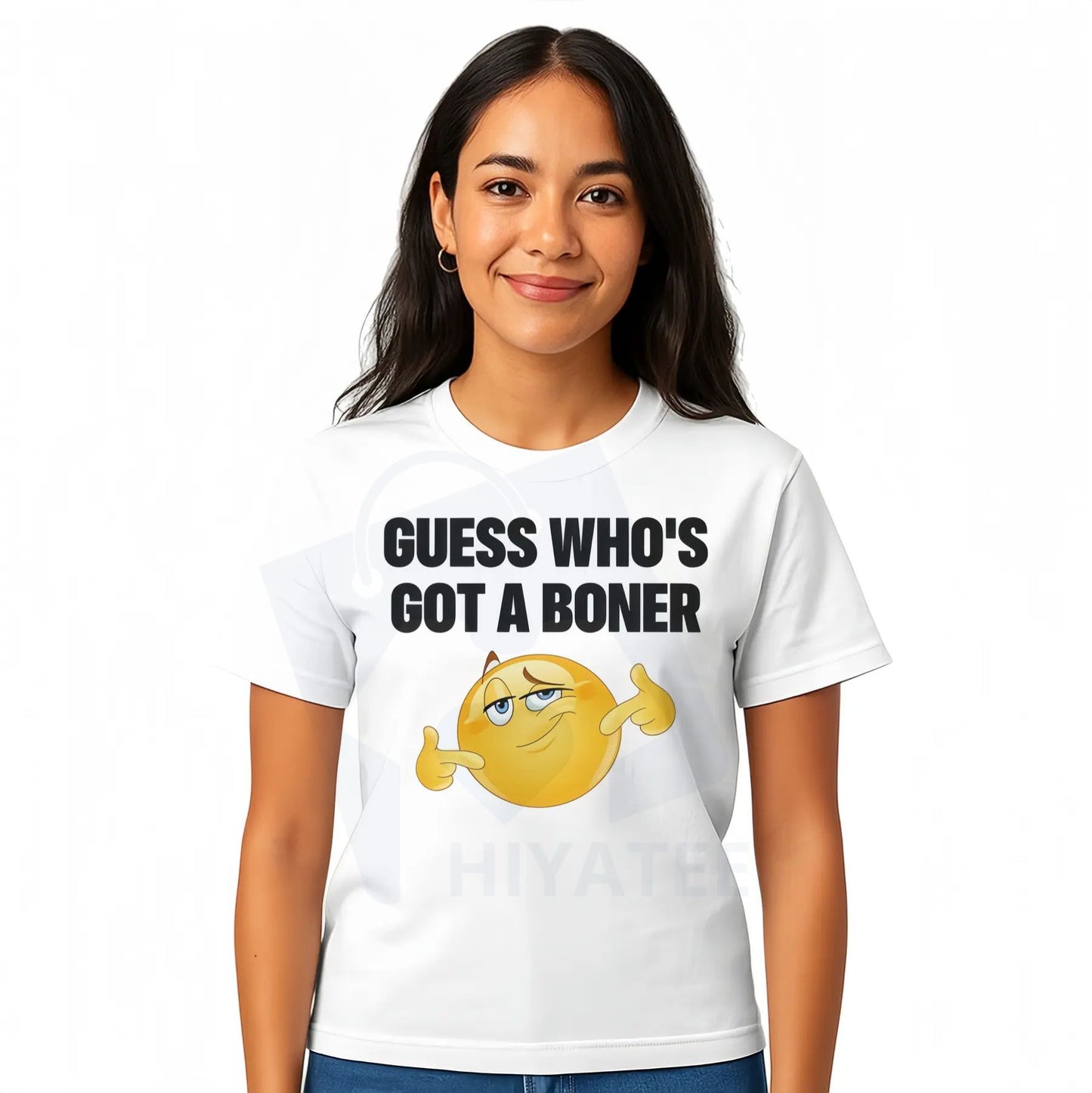 "Guess Who's Got" T-Shirt – Unisex Streetwear Casual Meme Statement Wear
