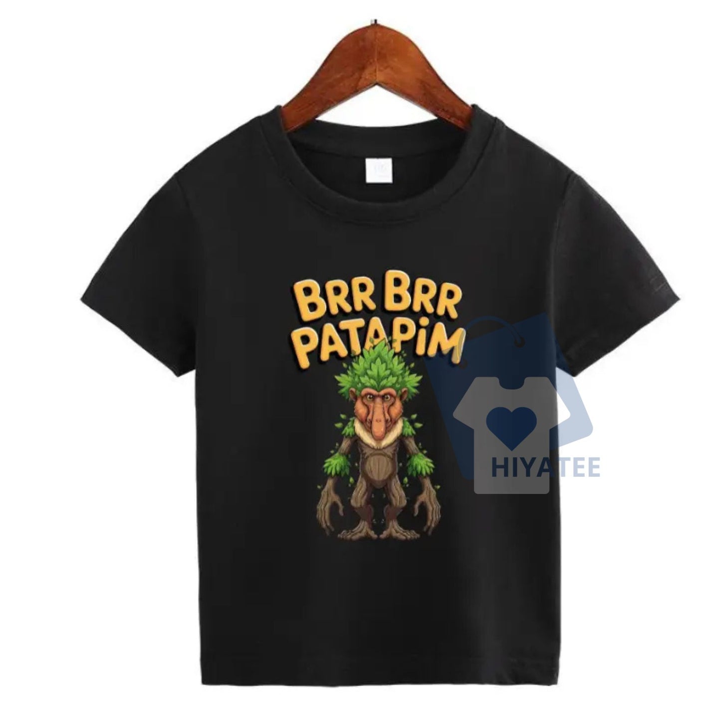 Italian Brainrot Meme T-Shirt for Kids – Funny Toddler Tee with Hand-Drawn Characters