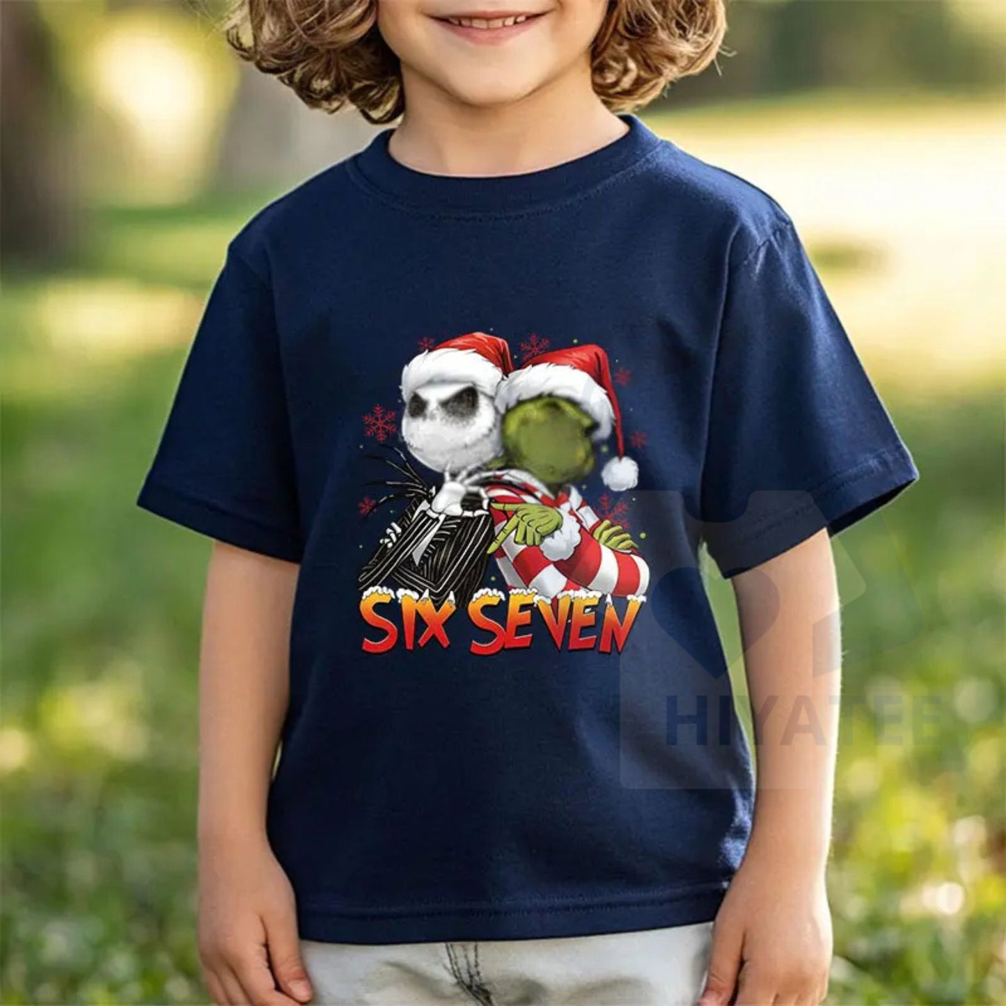 Christmas 67 T-Shirt – Six Seven X-mas Santa 6 7 Tee | Trending Graphic Gift