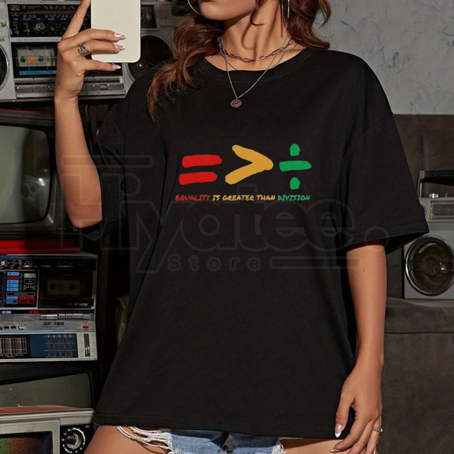 Stylish Black History Month Graphic Tee – Women’s Soft Essential Top