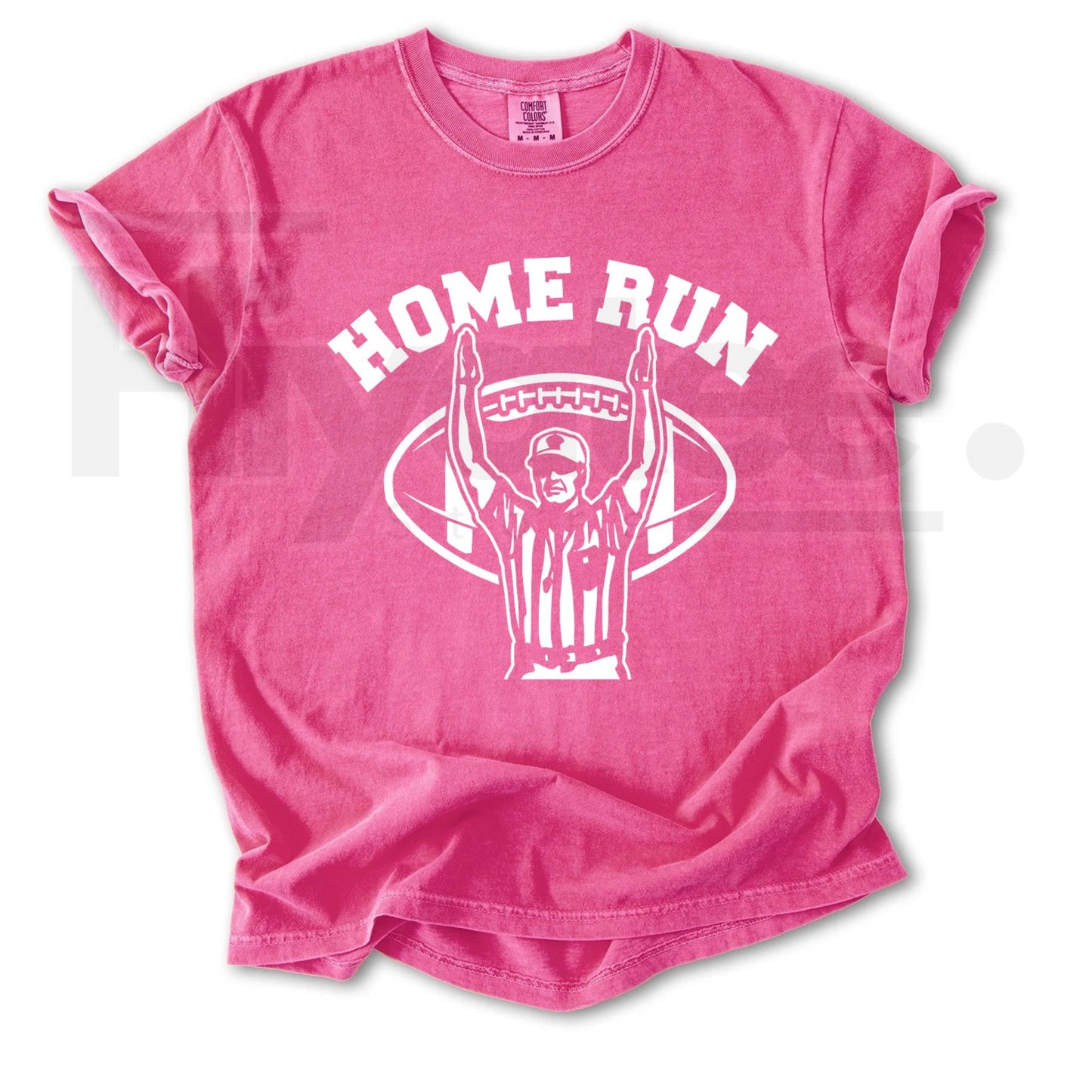 Funny Football Print Sports T-Shirt Heavy Cotton Unisex Graphic Tee
