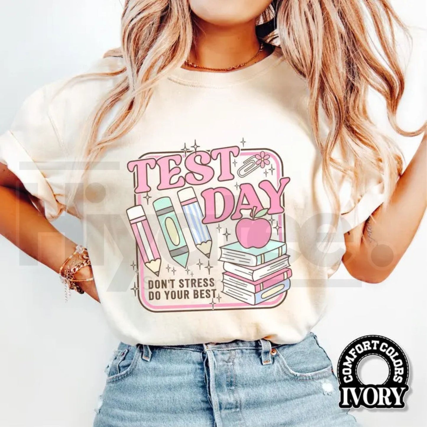 Comfort Colors® Teacher Testing Shirt – Matching State Testing & STAAR Day Team Tee