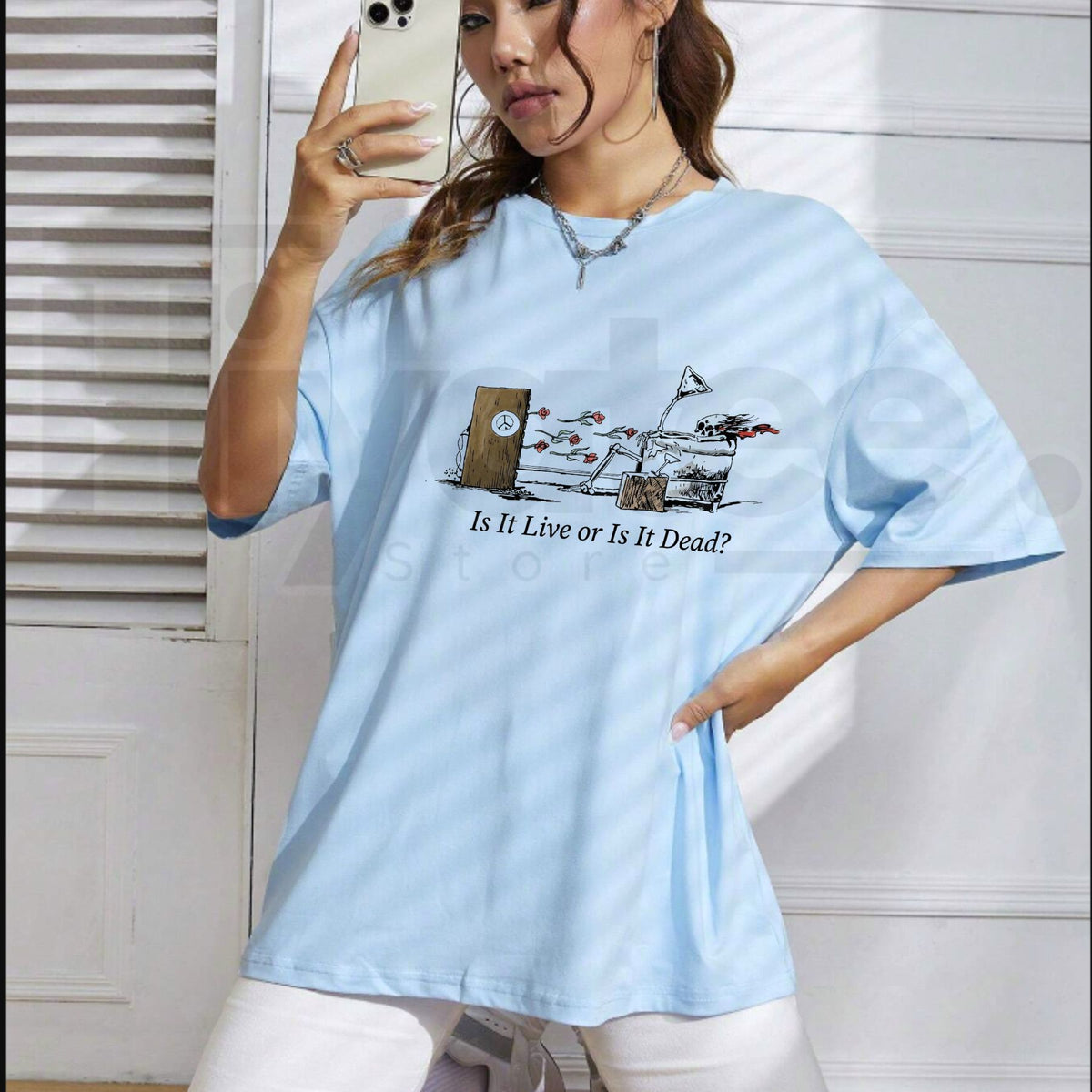 Vintage Psychedelic Rock Parody T-Shirt – Retro Music-Inspired Graphic Tee