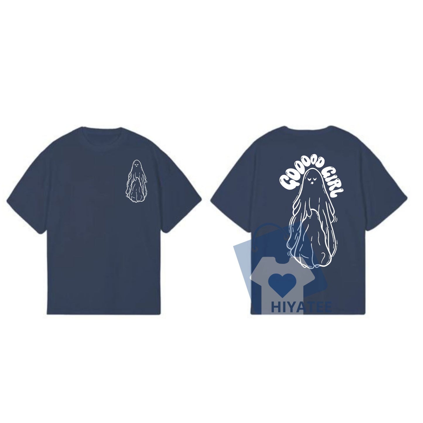 Gooooooood Girl Ghost Tee – Cute & Sassy Halloween-Inspired Shirt