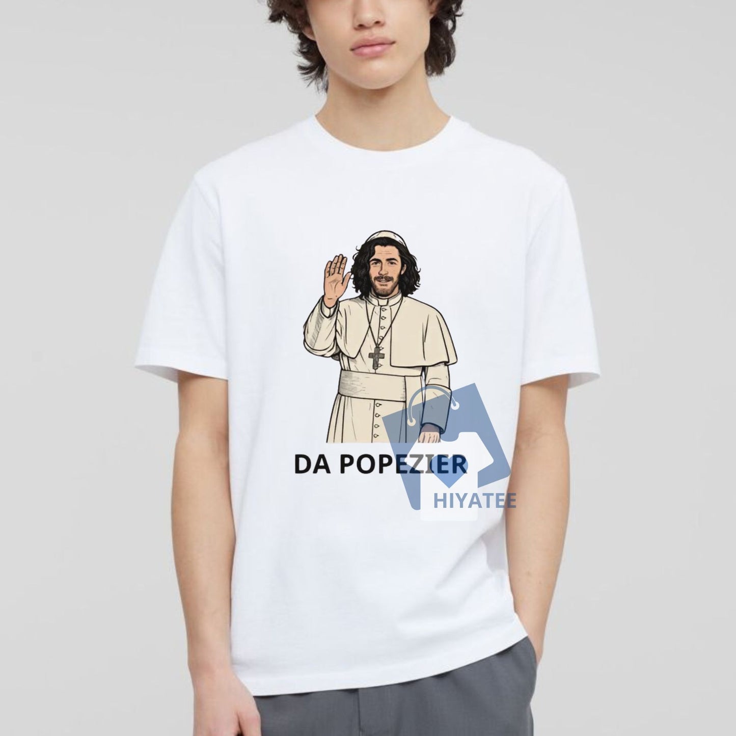Da Popezier Shirt – Hozier Pope Meme Unisex Graphic Tee