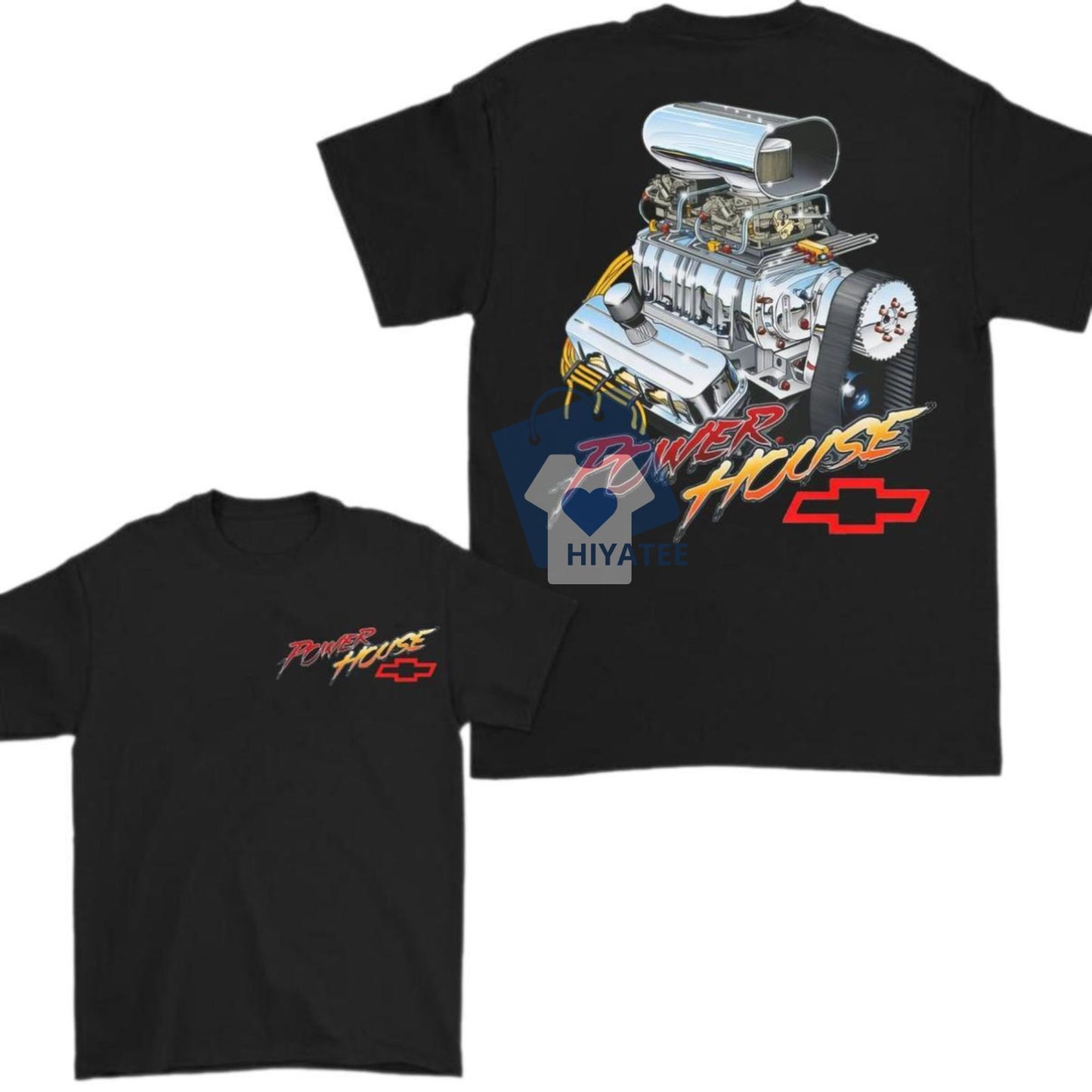 Chevy Big Block 2-Sided Shirt – Full Color Muscle Car Tee for Men & Women