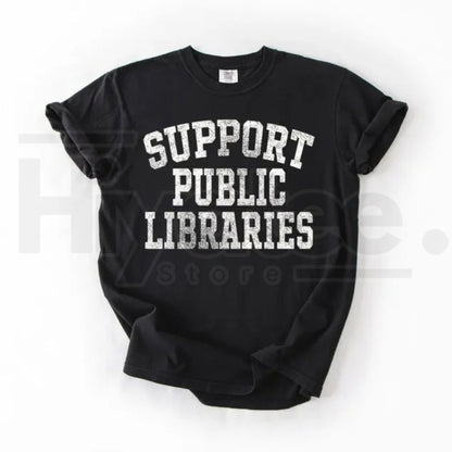 Comfort Colors Library Support Public Libraries Librarian Tee