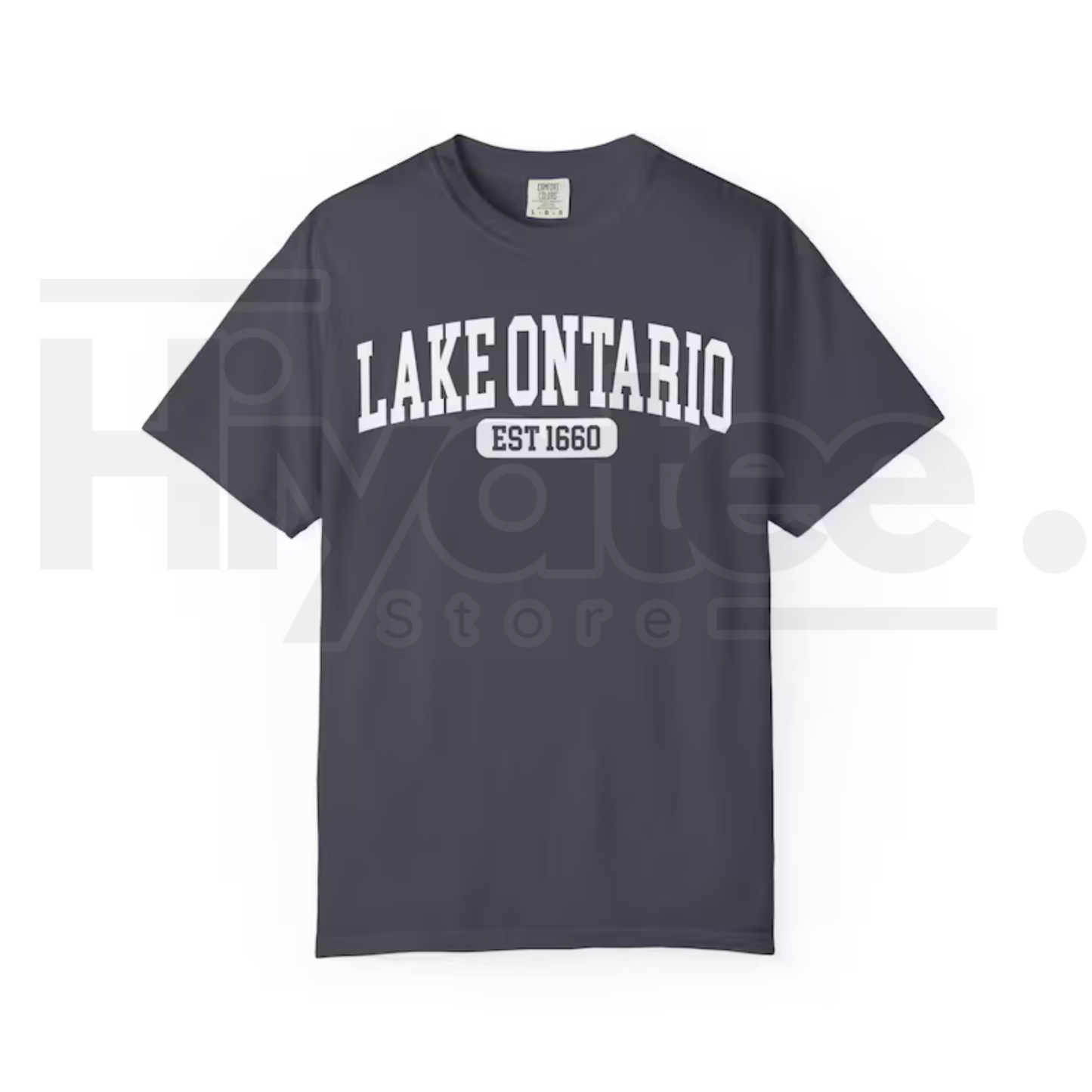 Lake Ontario Est 1660 T-Shirt Funny Canada Trump Tariff Satire Tee