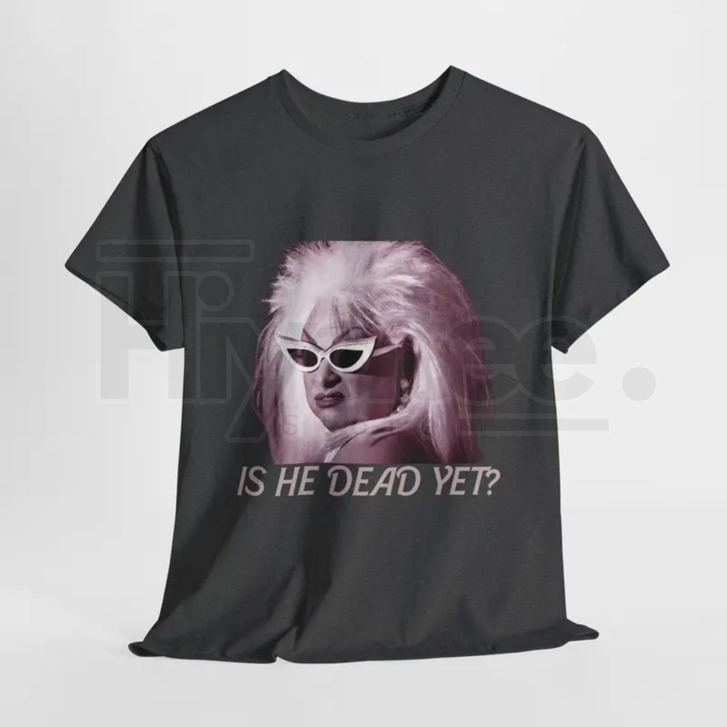 "Divine – Is He Dead Yet?" – Sassy Retro Cult Classic Graphic Top