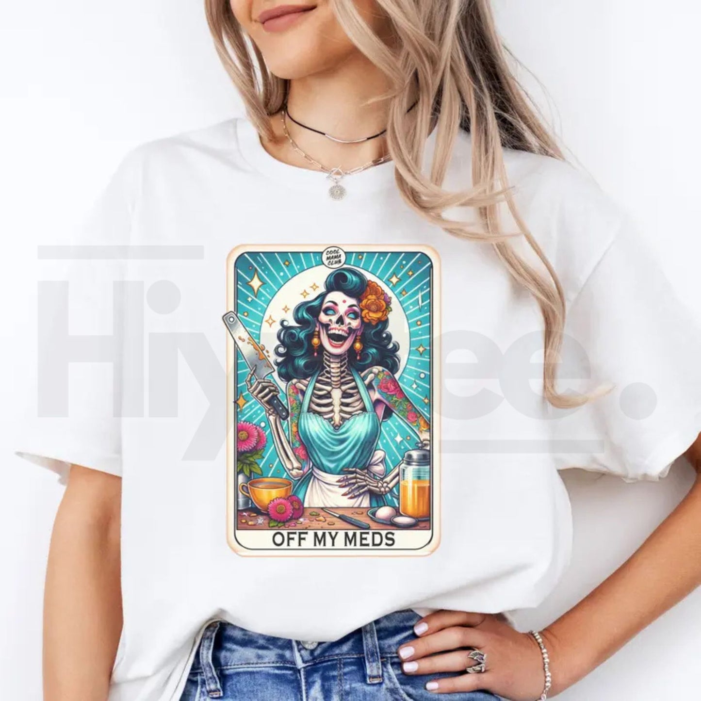 "The Mental Health Tarot" – Funny Sarcastic Aesthetic Graphic Top