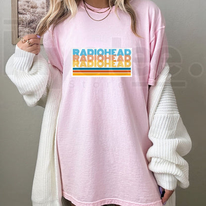 Radiohead Vintage Alternative Rock T-Shirt – Classic Graphic Band Tee