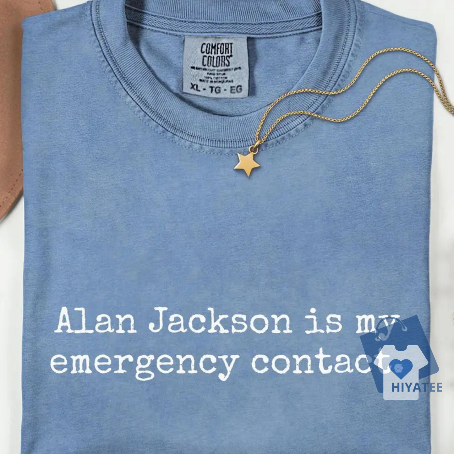 Karen Read Lawyers Comfort Colors® Shirt – True Crime Trial Tee, Alan Jackson Lawyer Meme, Emergency Contact T-Shirt