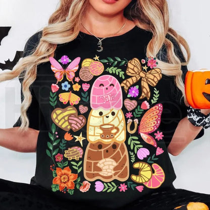 Comfort Colors Unisex Casual Pan-tasmas Ghost Print Tee