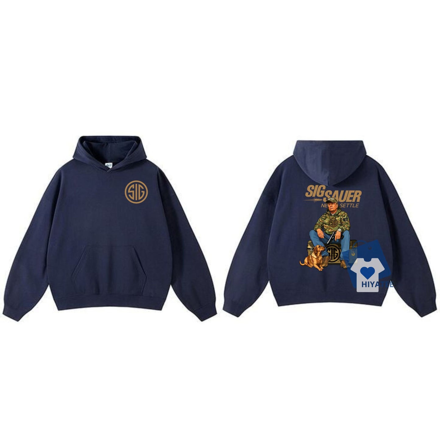 Sig Sauer Trump Hunting 2-Sided Hoodie – Bold Statement for Gun Enthusiasts