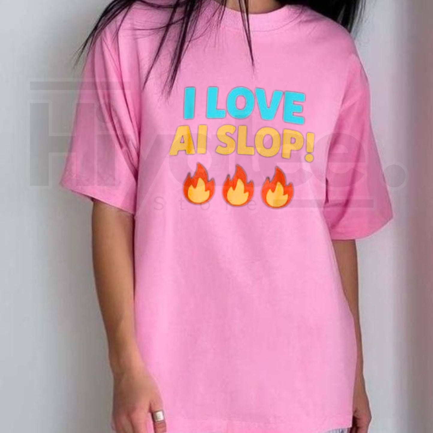 I Love AI Slop T-Shirt – Funny Internet Meme Unisex Graphic Tee