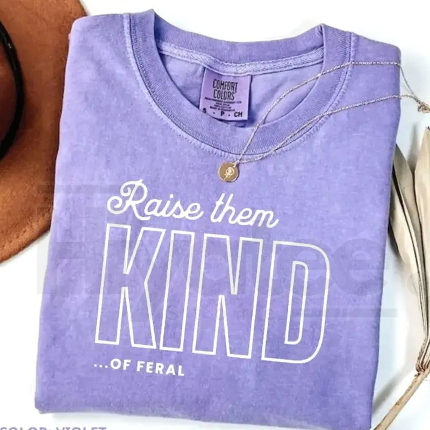 Comfort Colors® Raise Them Feral Shirt – Funny Mom of Boys Graphic Tee