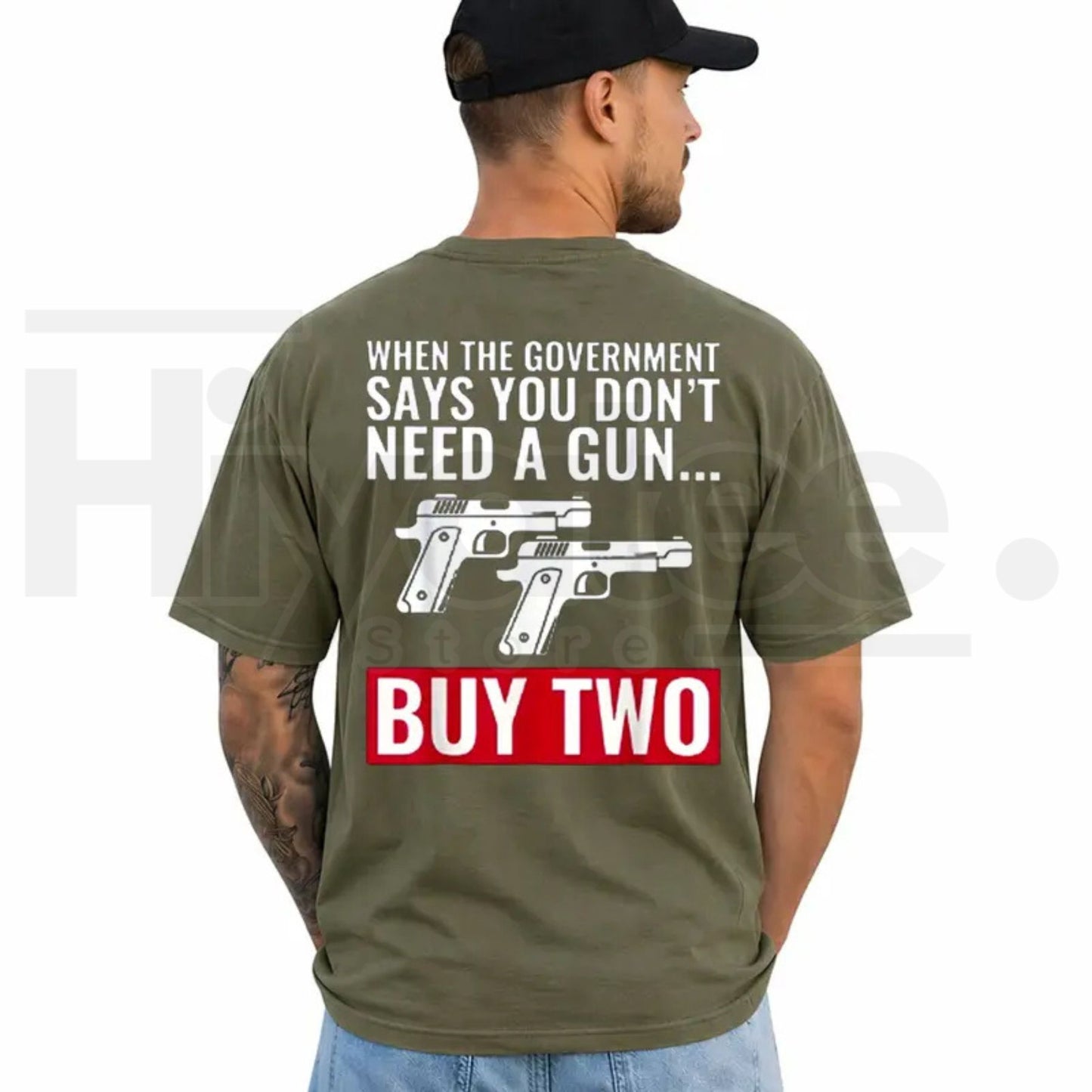 When The Government Says You Don't Need A Gun Shirt – 2nd Amendment Tee