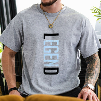 "Legend" Vertical Print – Modern Oversized Streetwear Graphic Top