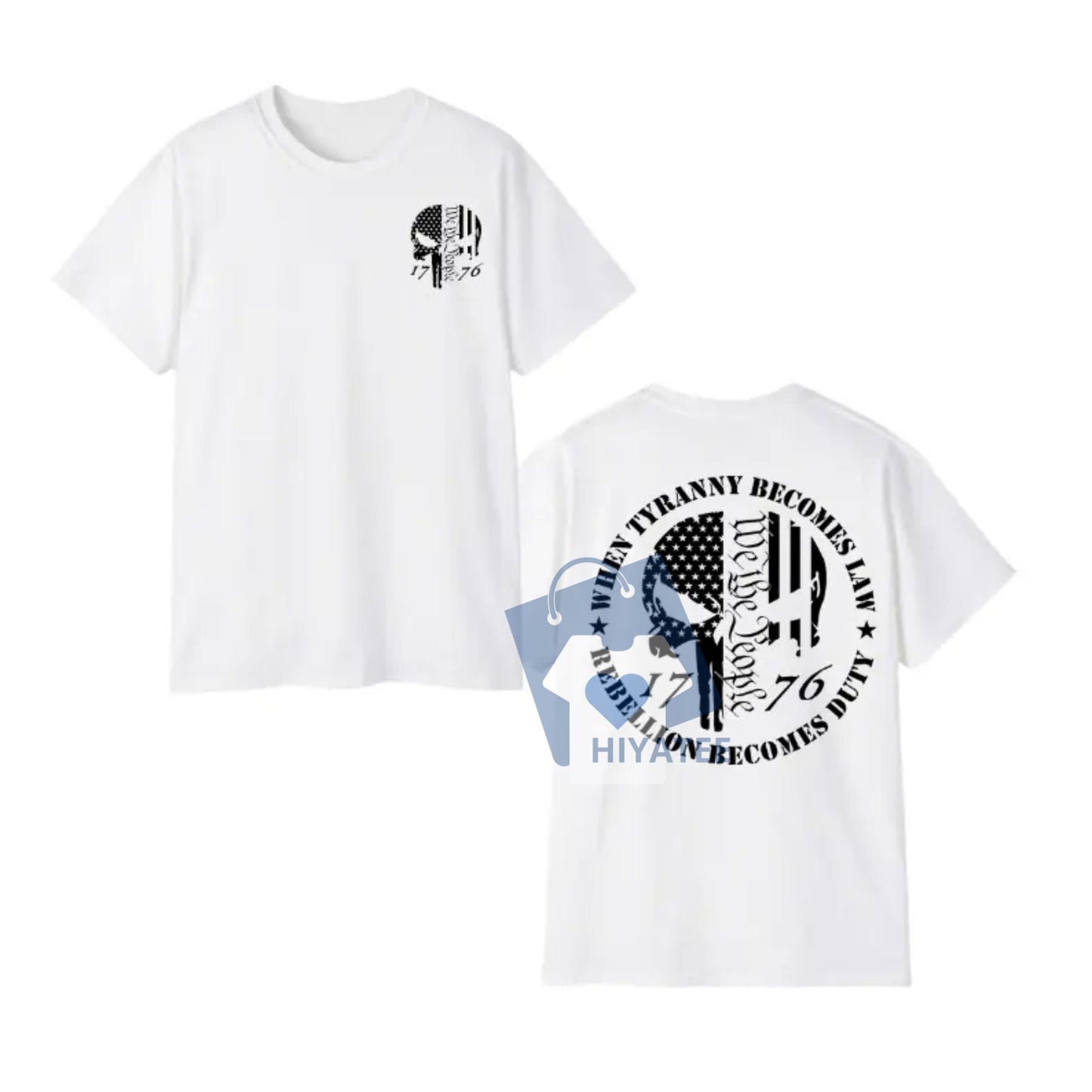 When Tyranny Becomes Law – We the People 1776 Unisex Tee